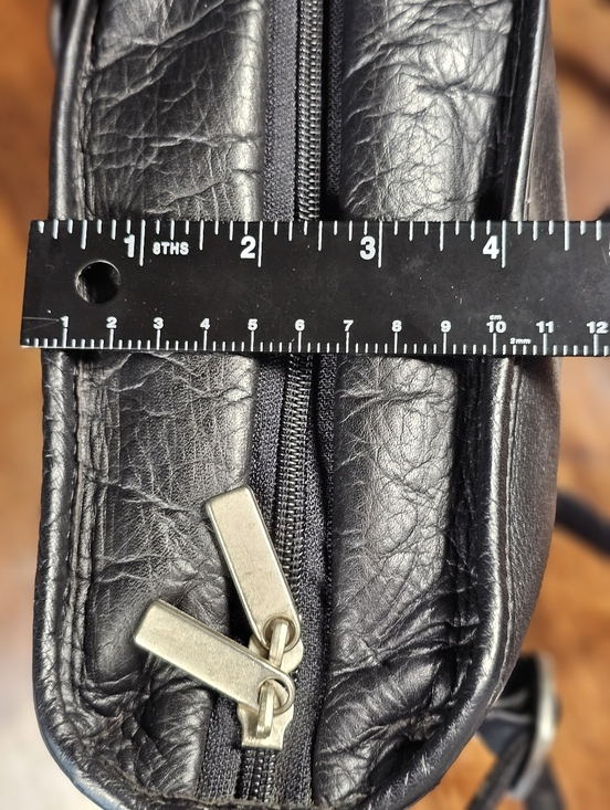 Vintage Wilson Leather Backpack in Black main image 14